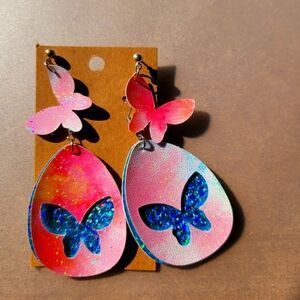 Handmade Butterfly Earrings